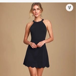 Lulu’s mamacita black dress